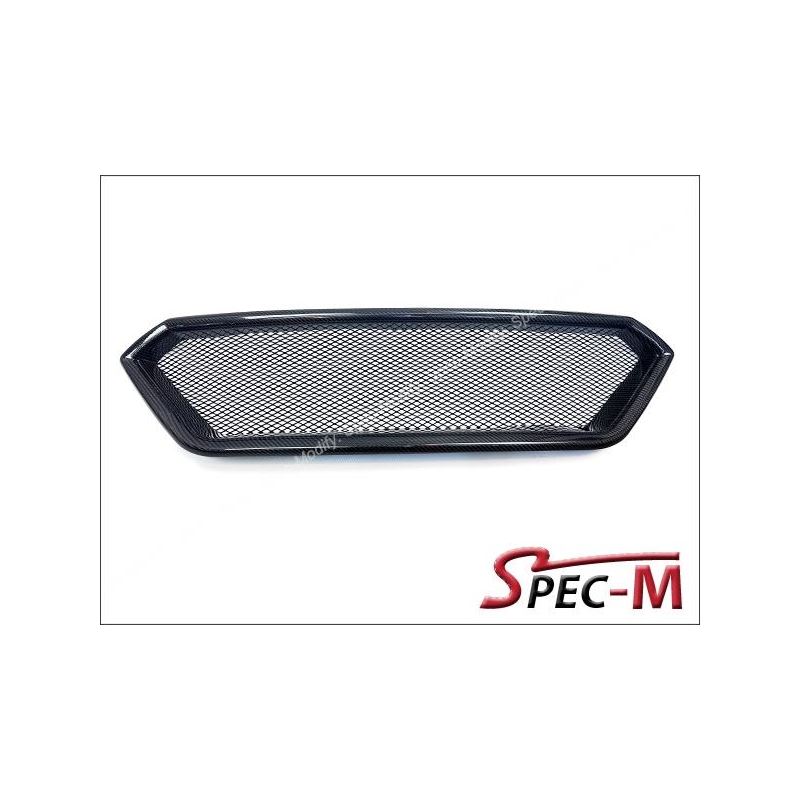 Cs Style Carbon Fiber Front Grille For Subaru Wrx