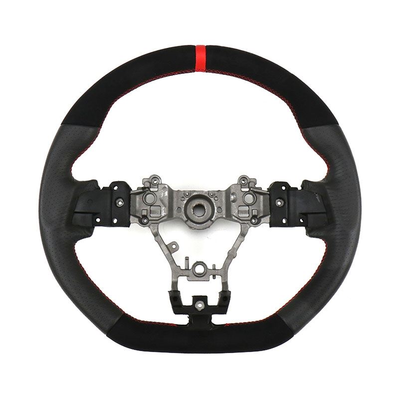 Factionfab Steering Wheel Suede Subaru Wrx   Sti 2015 - 2020