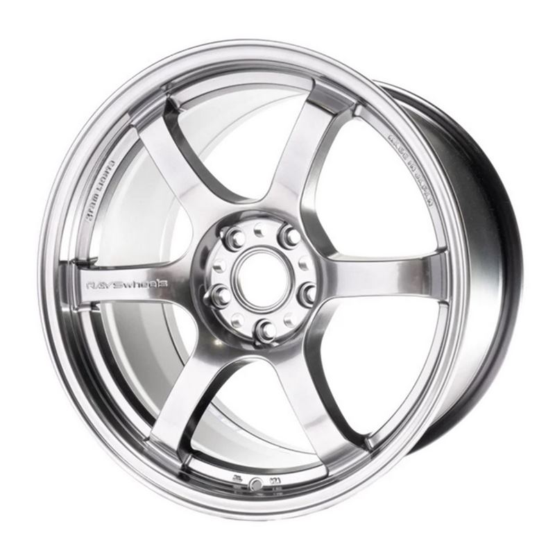 RAYS Gram Lights 57DR 17x9 +38 5x114.3 Grace Silver