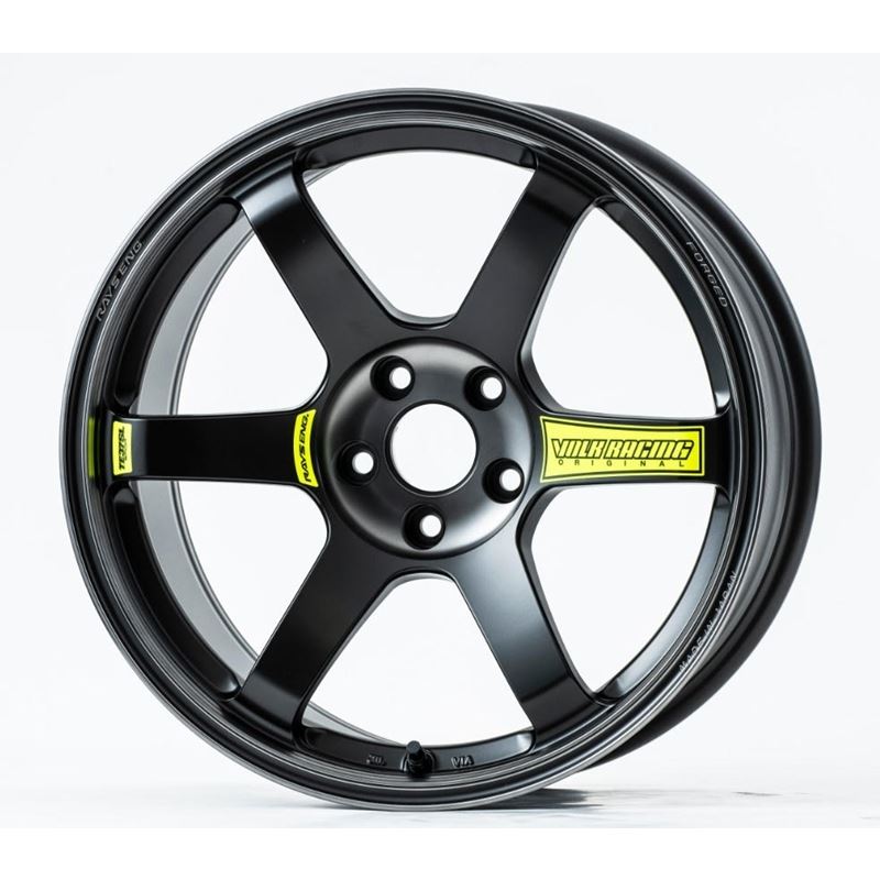 RAYS Volk Racing TE37 Saga SL M-Spec 18x9.5 +38 5x120 - Pressed Black  (Civic Type R Fitment)