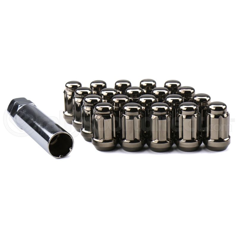 Muteki Super Tuner Closed Lug Nuts – M12 x 1.5 - Black Chrome