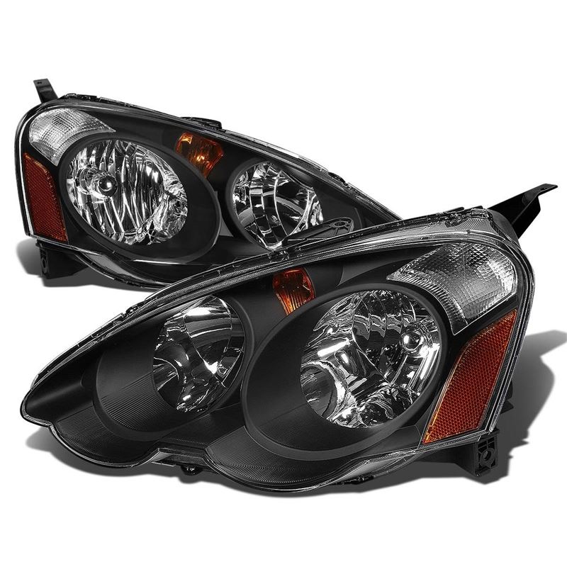 0204 RSX JDM Black Housing Headlight