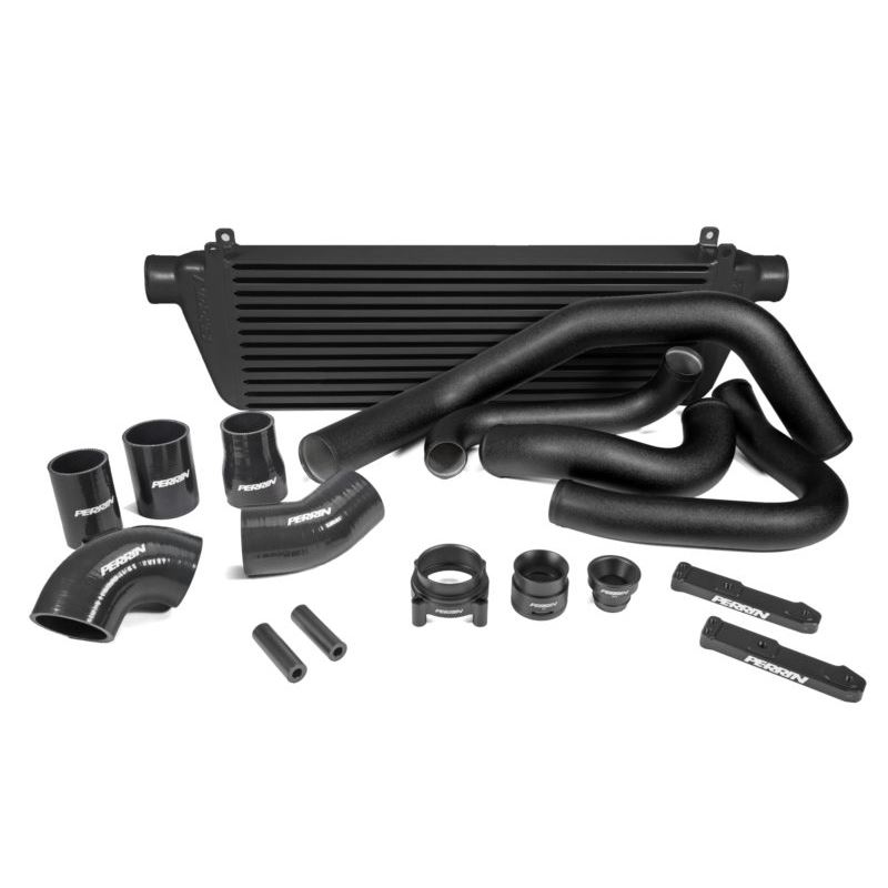 PERRIN FRONT MOUNT INTERCOOLER KIT FOR 20222024 WRX BLACK